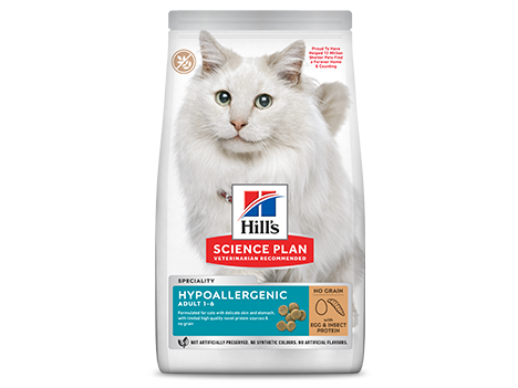 Hypoallergenic Cat Food Packshot