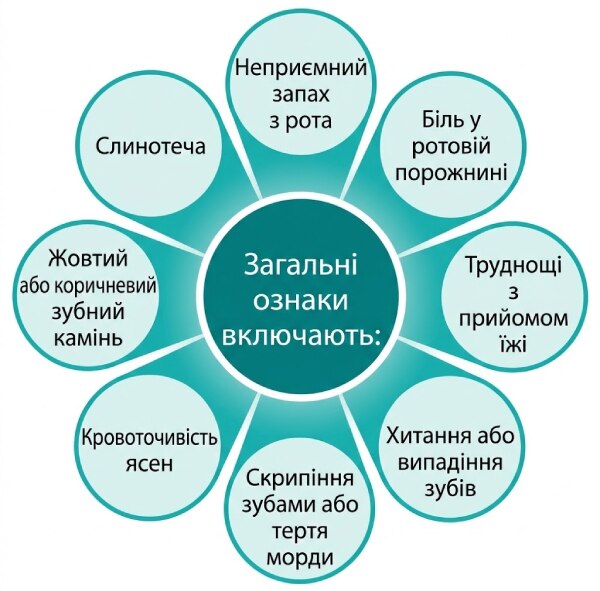 Поширені ознаки захворювань зубів