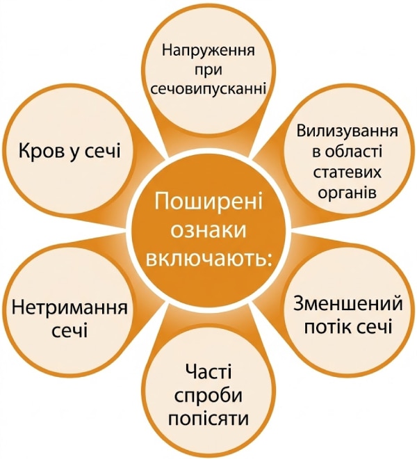 Часті ознаки