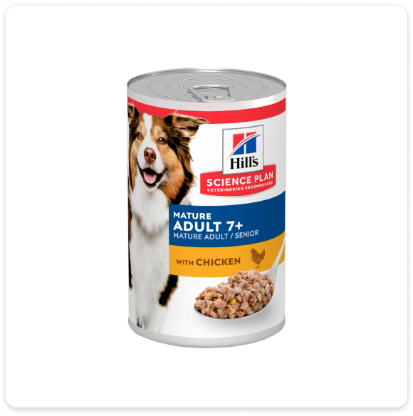 Hill's Science Plan Senior Dog Wet Food Packaging