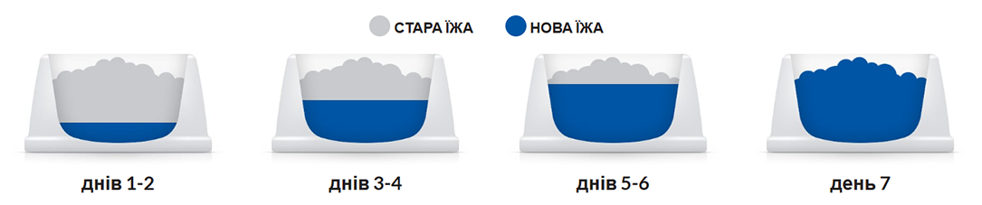харчовий перехід Hill's