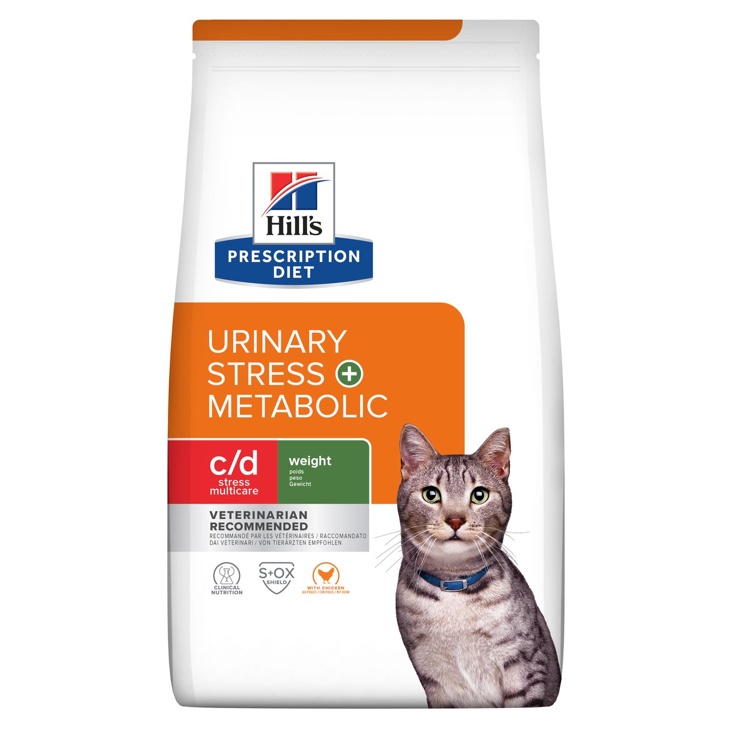 Корм для котів c/d Multicare Stress + Metabolic Зображення пакування