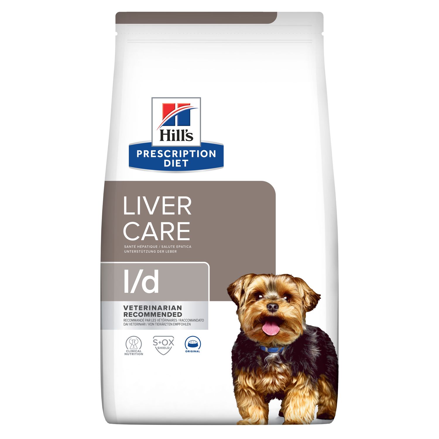 Сухий корм для собак l/d Liver Care підтримання функції печінки Зображення пакування